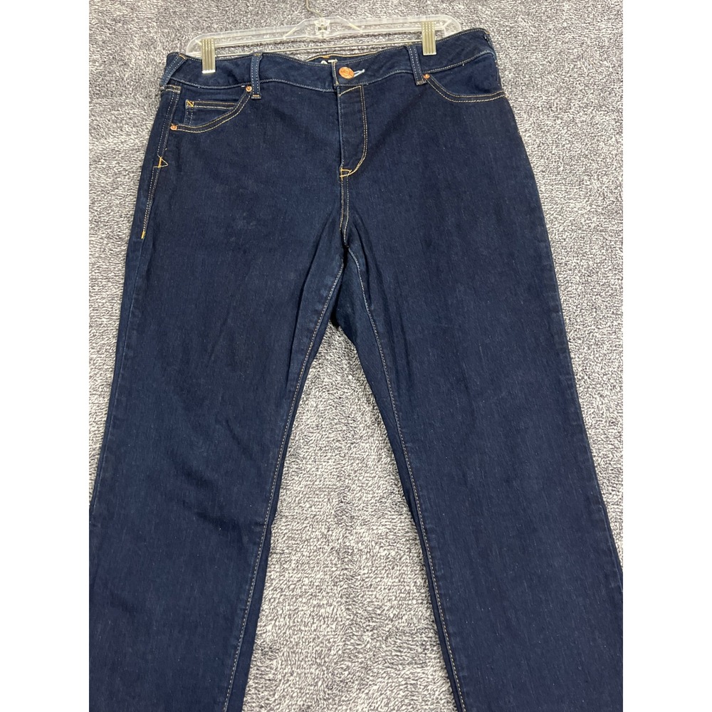 Ariat Denim Perfect Rise Skinny Jeans Dark Wash Stretch 33R Womens